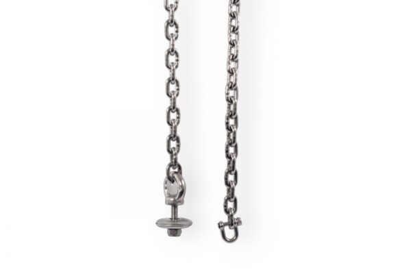Stainless chain for round swing seat