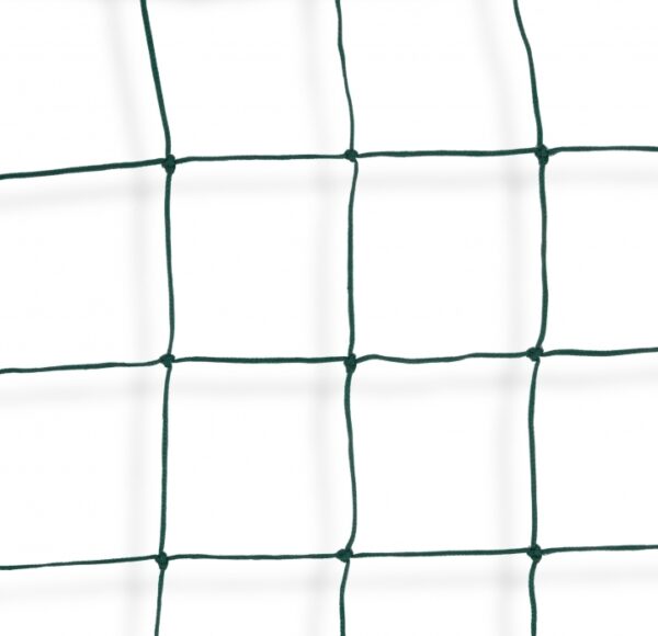 Fencing net for five-a-side soccer and soccer fields