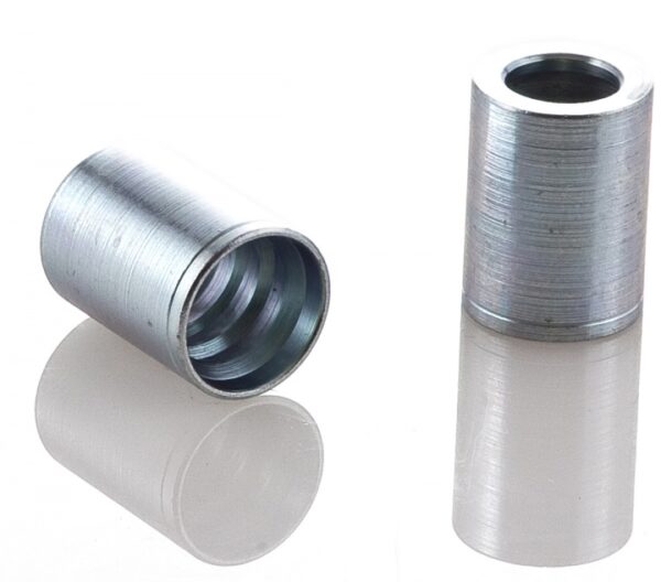 Sleeves made of galvanized steel