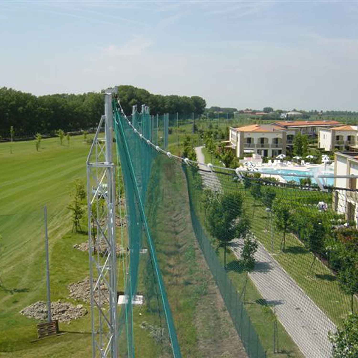 Filets de clôture pour parcours de golf