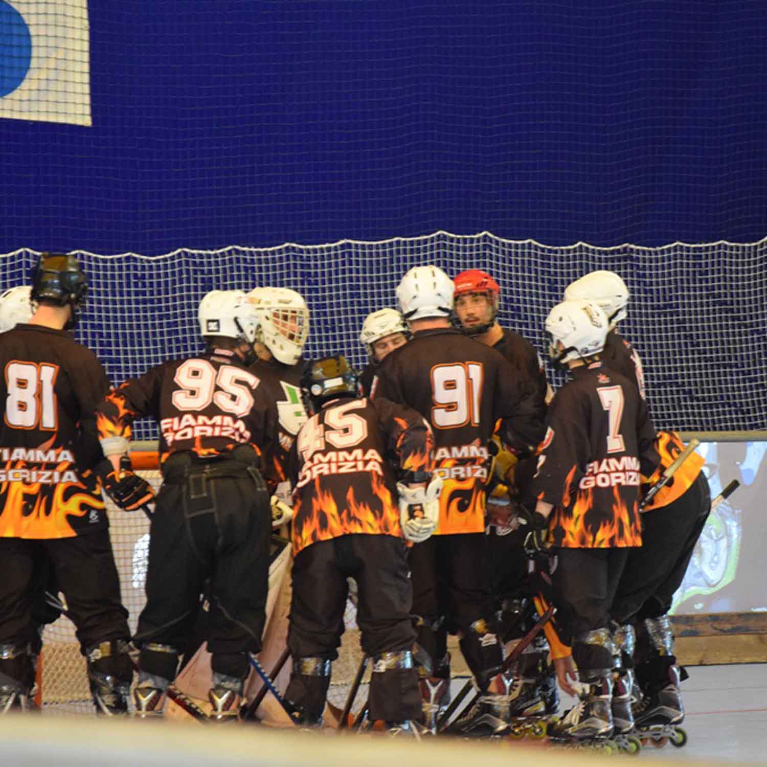 Reti di recinzione per hockey