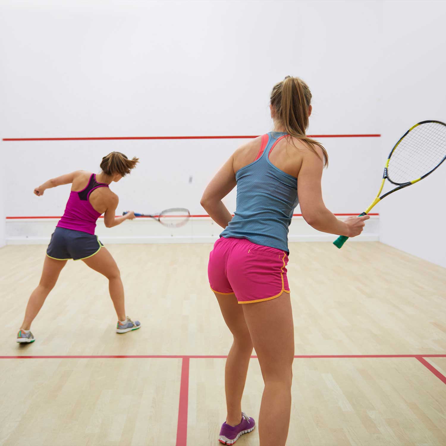 Nets for squash courts