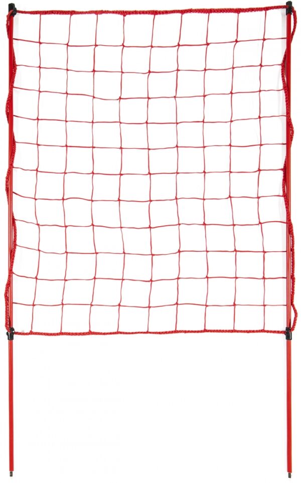 Fencing/barrier net (mounted on poles)