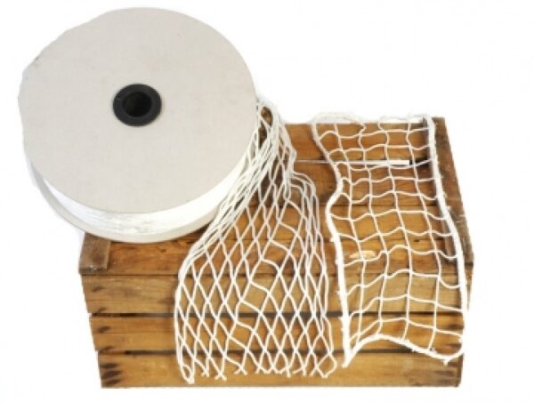Railing net made of polyester