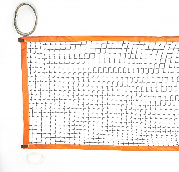 Filet de tennis de plage 8,50m × 1m, Ø 3,0mm, maille 42mm