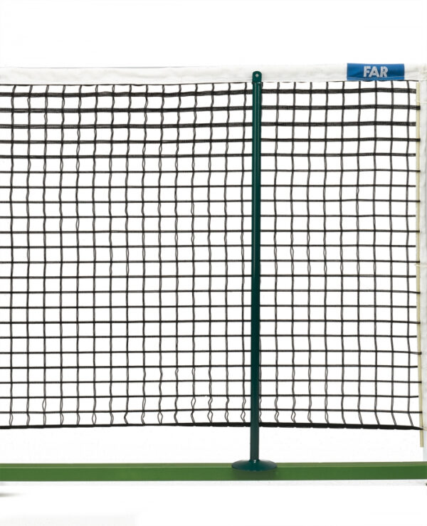 Mobile poles for single tennis