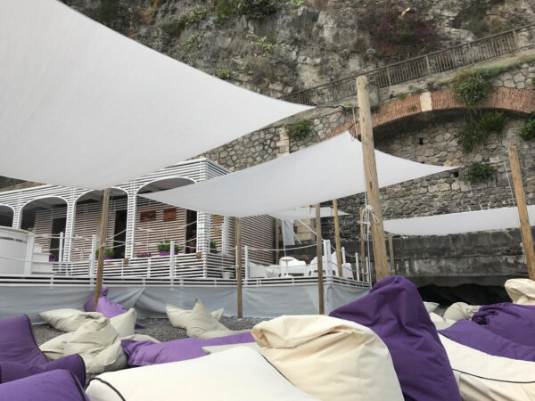 Shade canvas "extra white", height 2,00m - Image 4