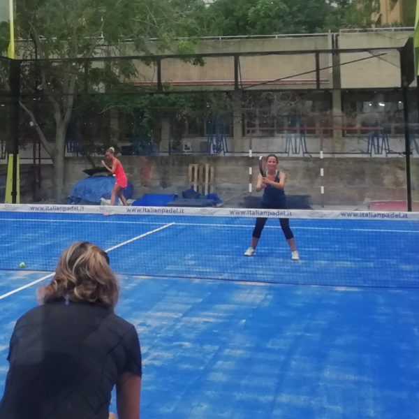 Padel net with customized printing