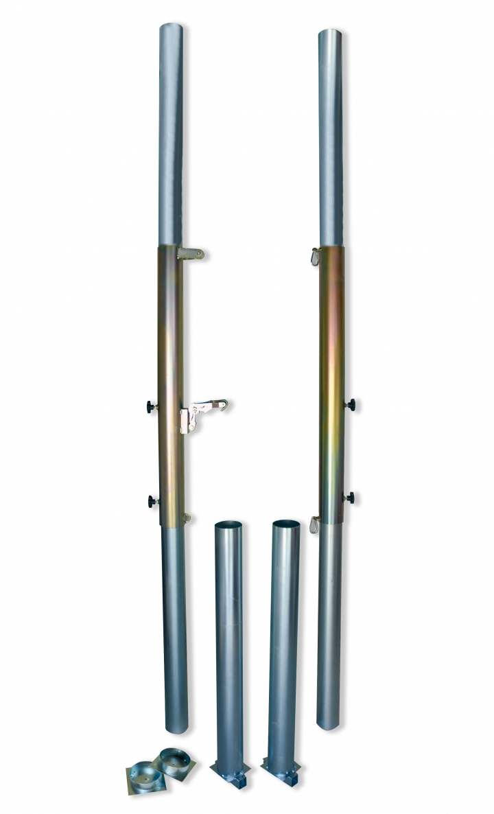 Beach volleyball poles 