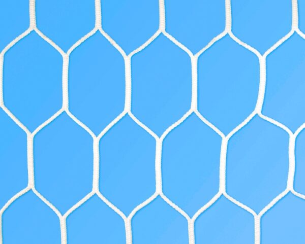Rete per porte da calcio di dimensioni ridotte (maglia esagonale) 4m × 2m, Ø 6,0mm