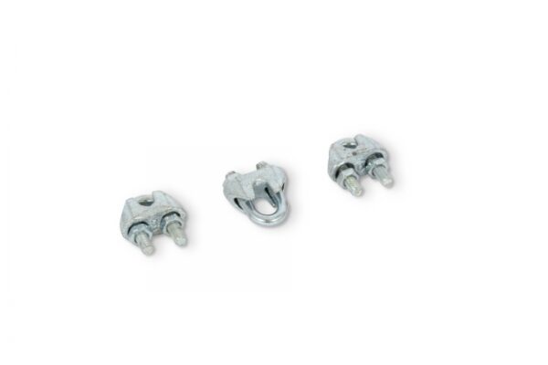 Clamps made of galvanized steel