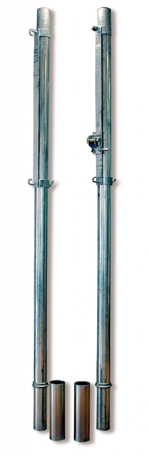 Ground supports for volleyball nets